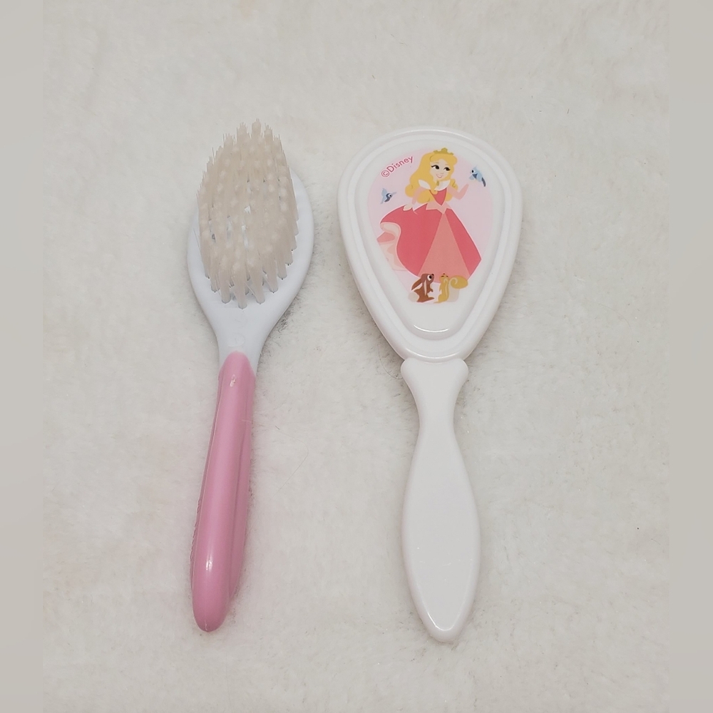 ✨️Disney Princess Hair Brush Set - Pink and White